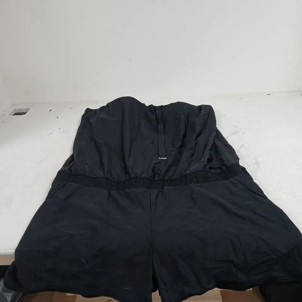 BON PRIX BLACK LEG SWIMSUIT SIZE 28