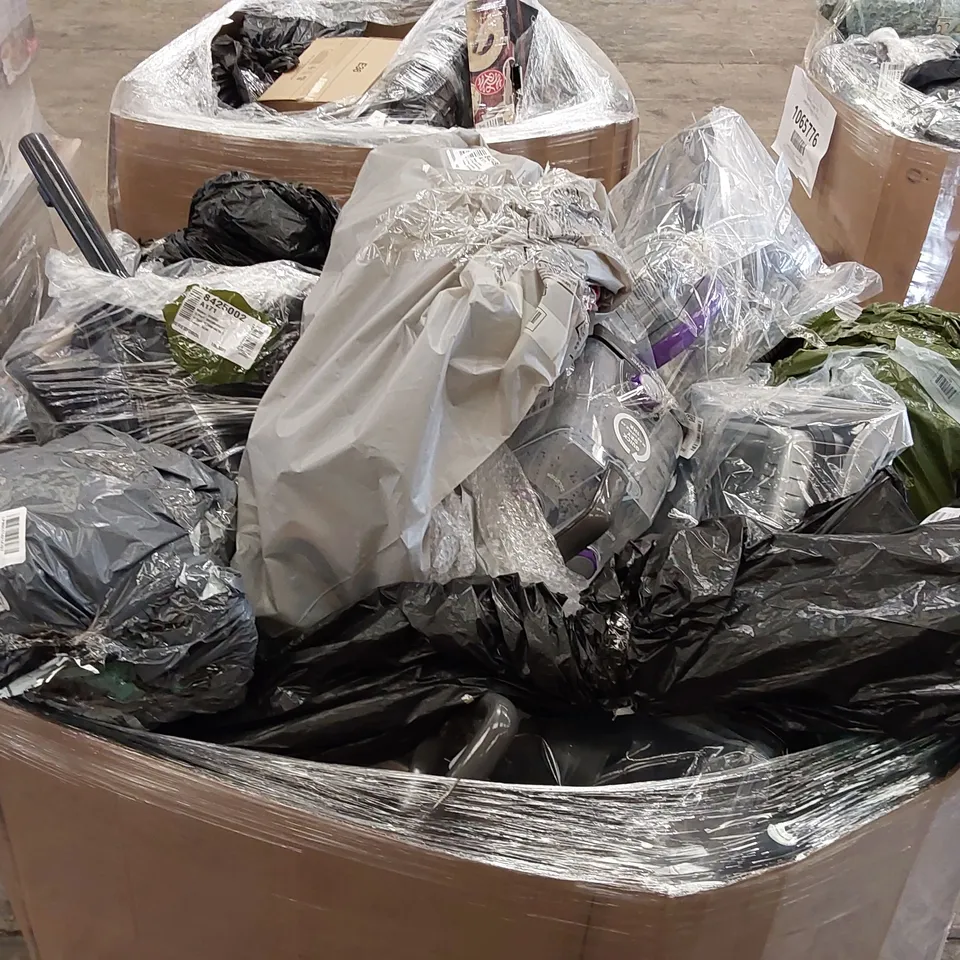 PALLET OF APPROXIMATELY 38 UNPROCESSED RAW RETURN HOUSEHOLD AND ELECTRICAL GOODS TO INCLUDE;