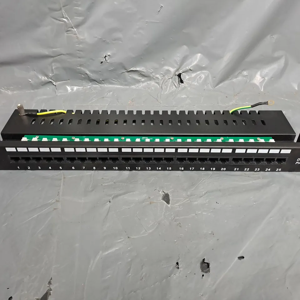 8 CAT3/TELEPHONE PATCH PANELS (25&50 PORT VARIANTS) - COLLECTION ONLY