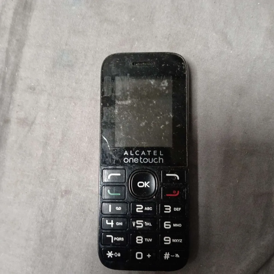 ALCATEL ONETOUCH MOBILE PHONE WITH KEYPAD