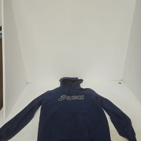 ASICS NAVY HOODIE – MEN'S LARGE (UK L)
