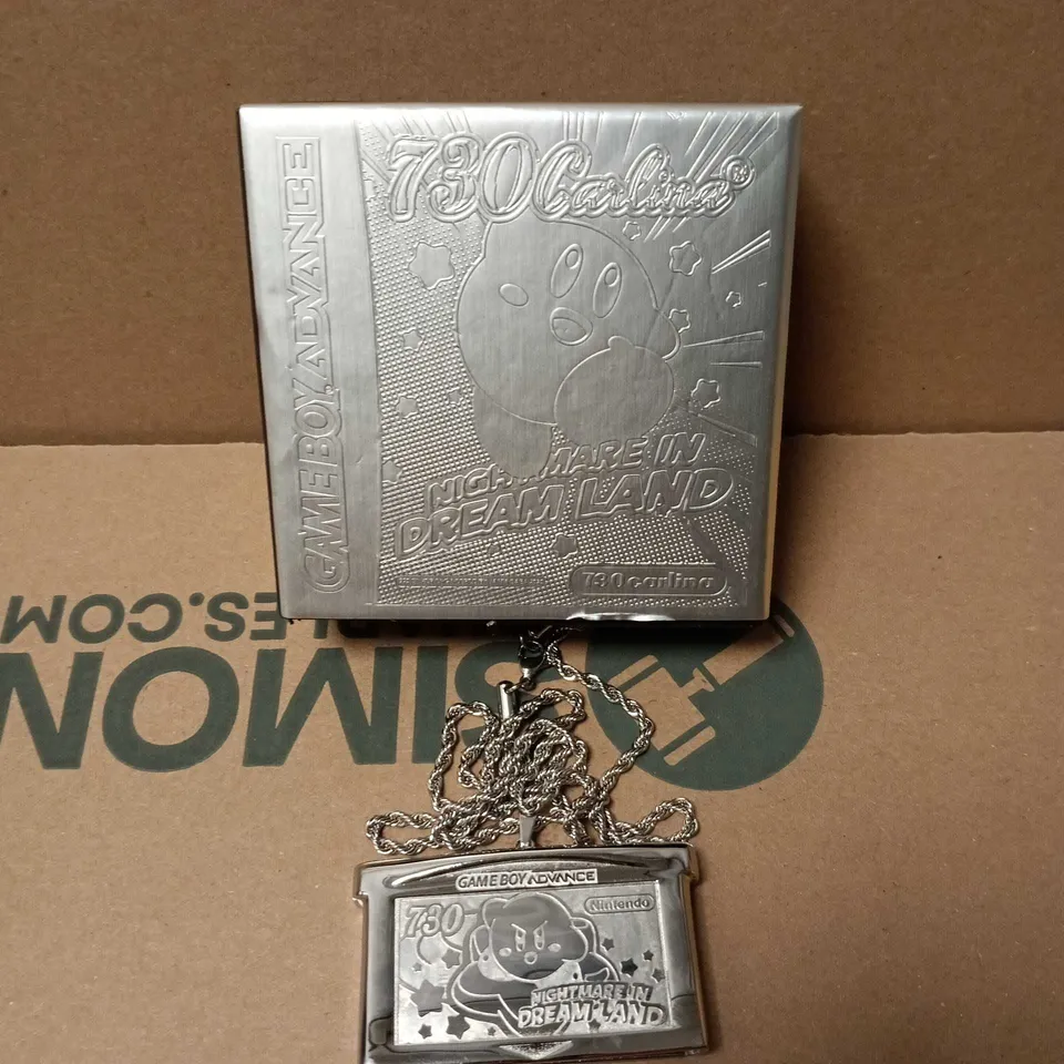 BOXED 730CARLINA KIRBY DREAMLAND GAMEBOY SP PENDANT