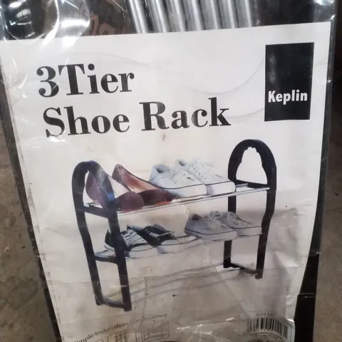 KEPLIN 3 TIER SHOE RACK