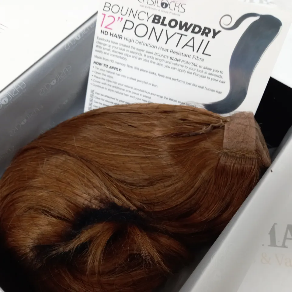 EASILOCKS BOUNCY BLOWDRY 12" PONYTAIL