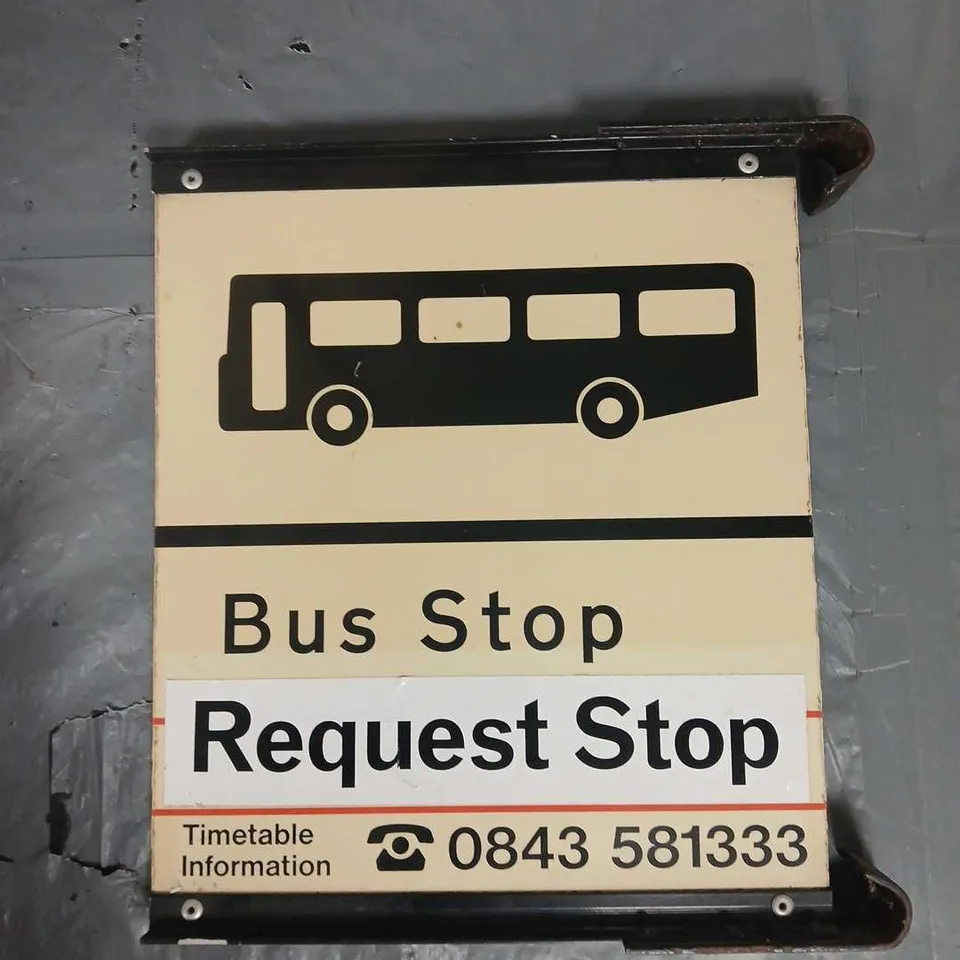 MINILINK BUS STOP SIGNAGE PANEL 