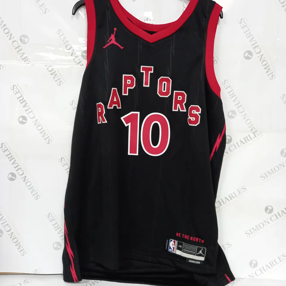 TORONTO RAPTORS WE THE NORTH NBA JERSEY IN BLACK/RED - L