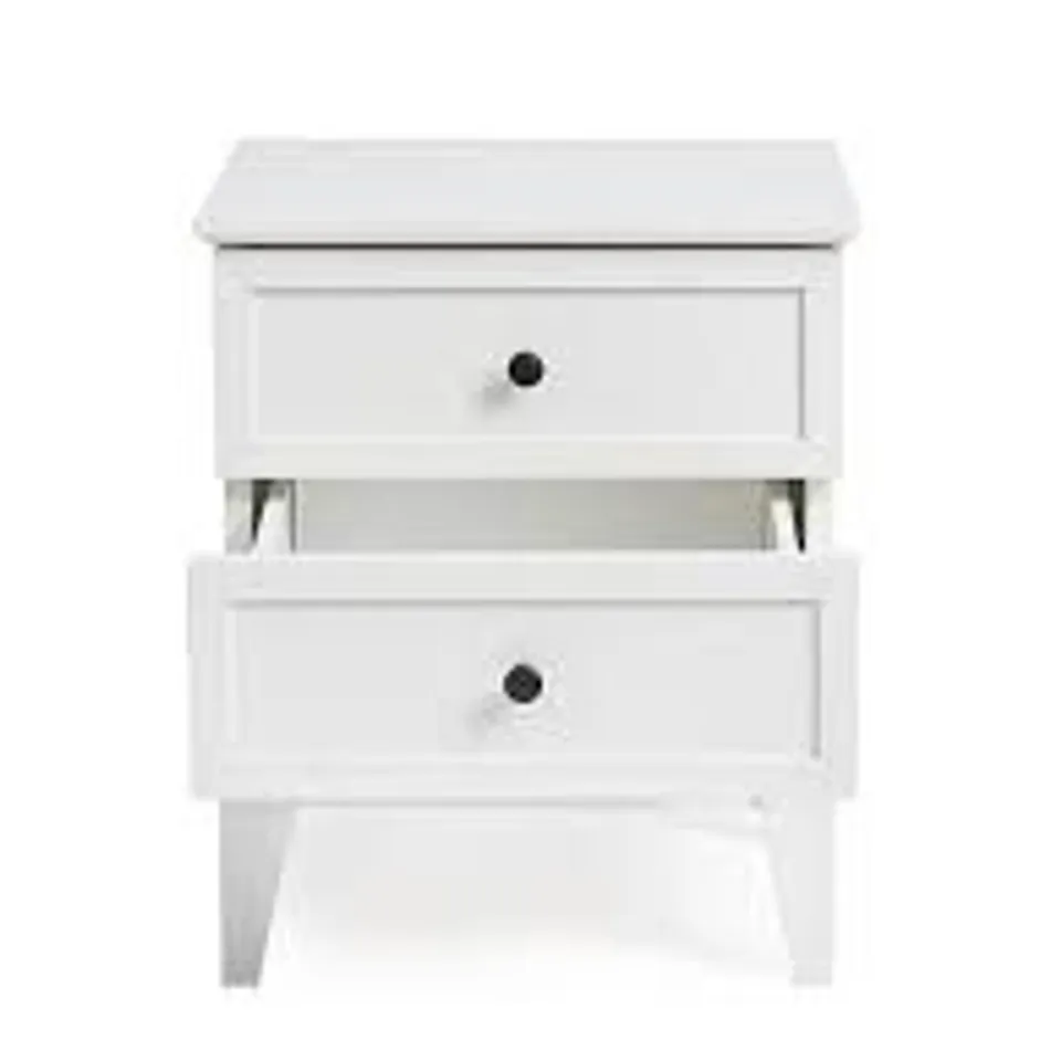 SHIBDEN 2 DRAWER BEDSIDE CHEST