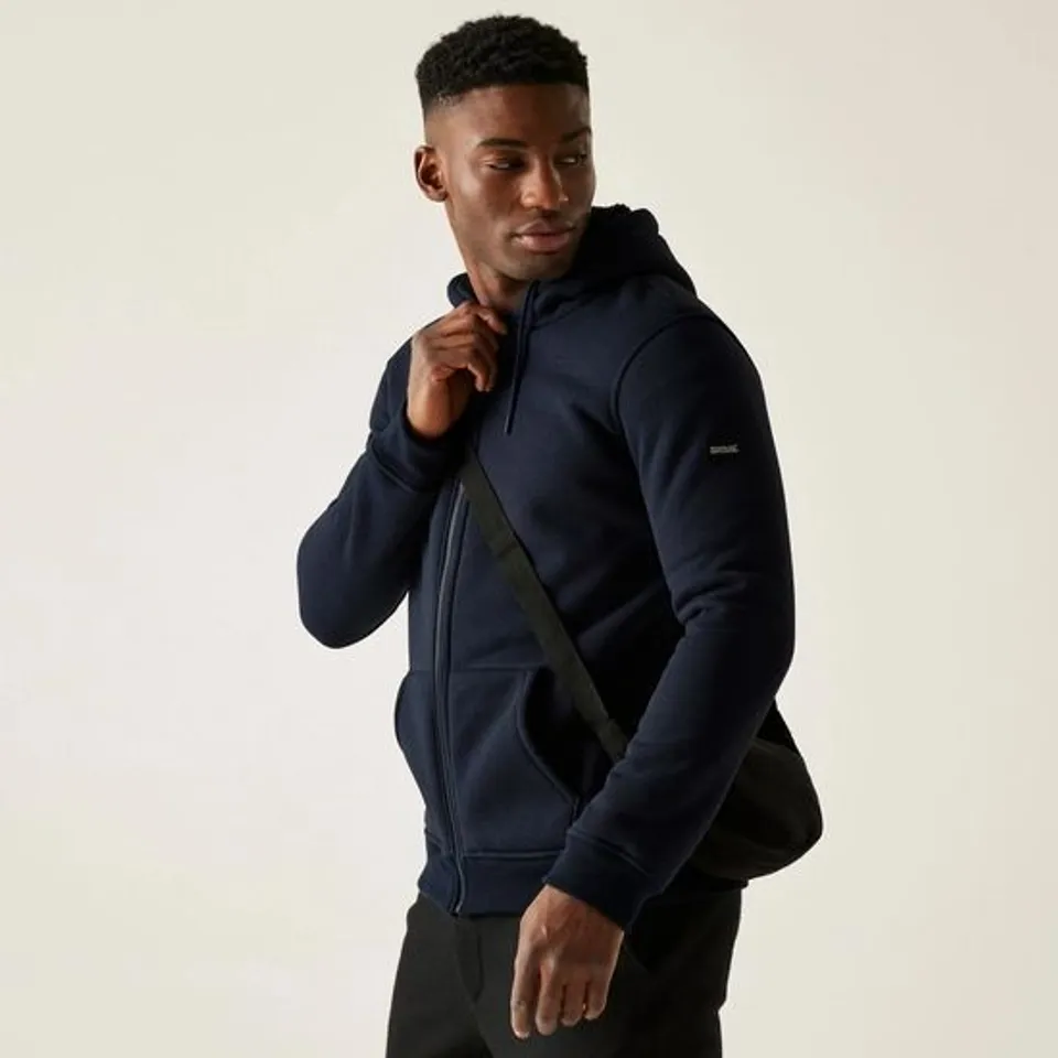 BRAND NEW REGATTA MEN'S NADDLE FULL ZIP FLEECE NAVY SIZE 3XL