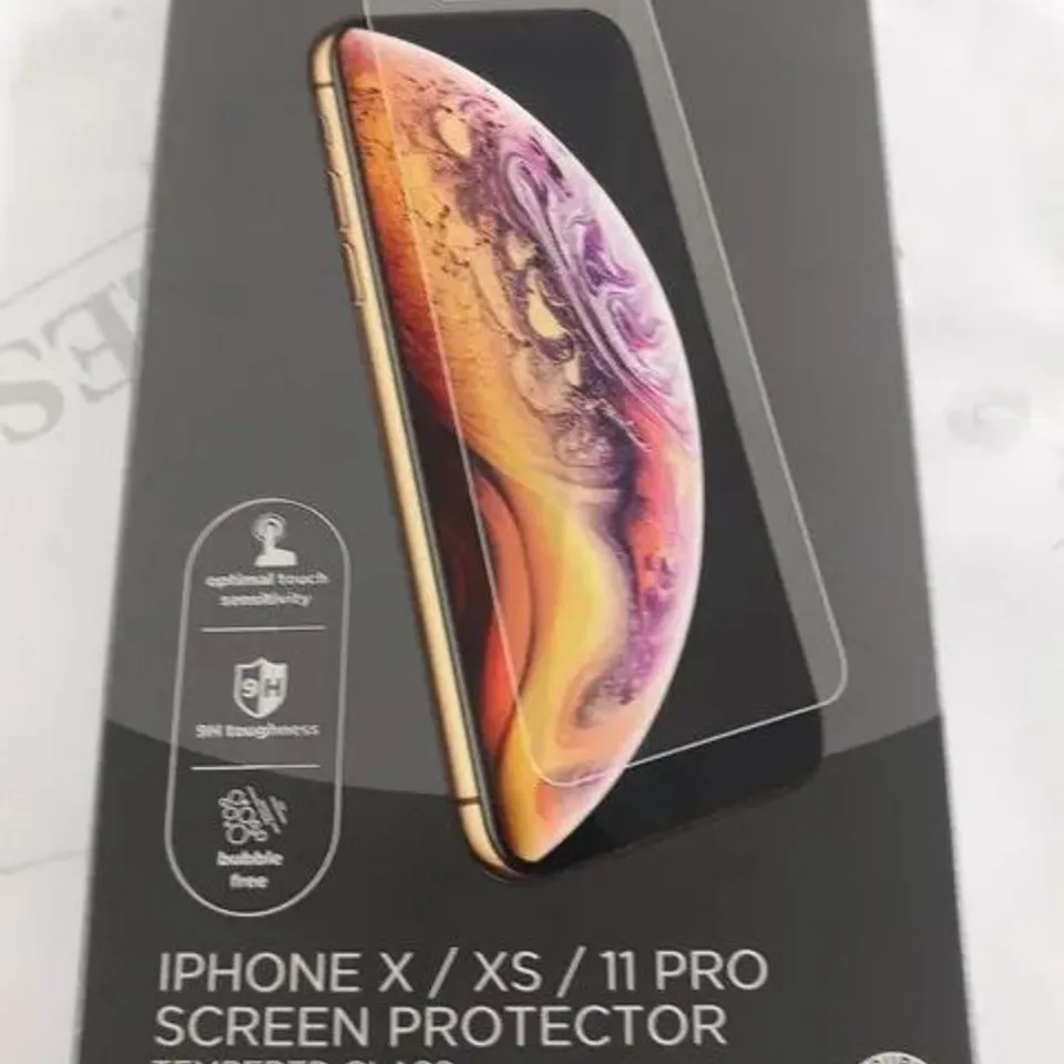 LARGE PALLET OF TECH IPHONE X/XS/11 PRO TEMPERED GLASS SCREEN PROTECTORS