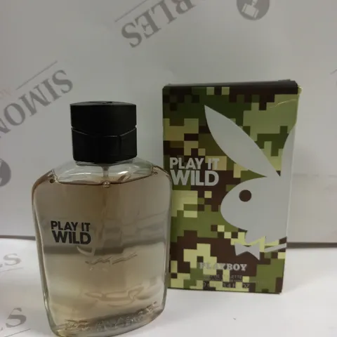 BOXED PLAYBOY PLAY IT WILD EAU DE TOILETTE - 100ML