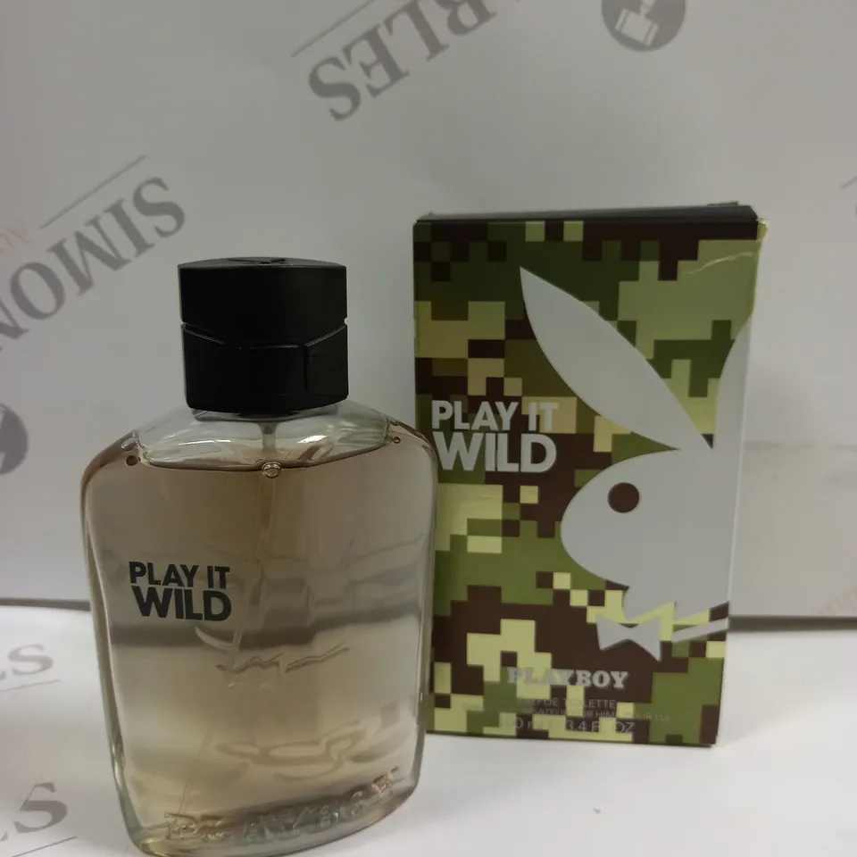 BOXED PLAYBOY PLAY IT WILD EAU DE TOILETTE - 100ML