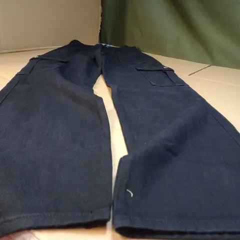 CIDER DENIM STYLE COMBAT TROUSERS - XS