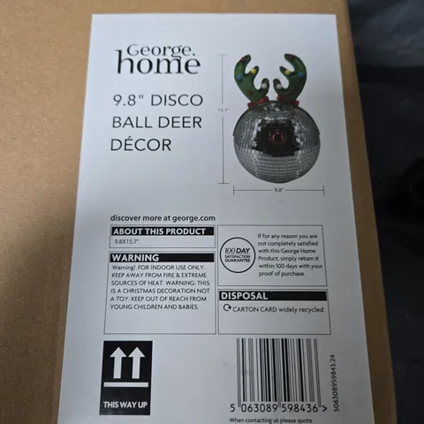 DISCO DEER ORNAMENT