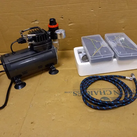 VOILAMART COMPLETE AIRBRUSH KIT WITH COMPRESSOR