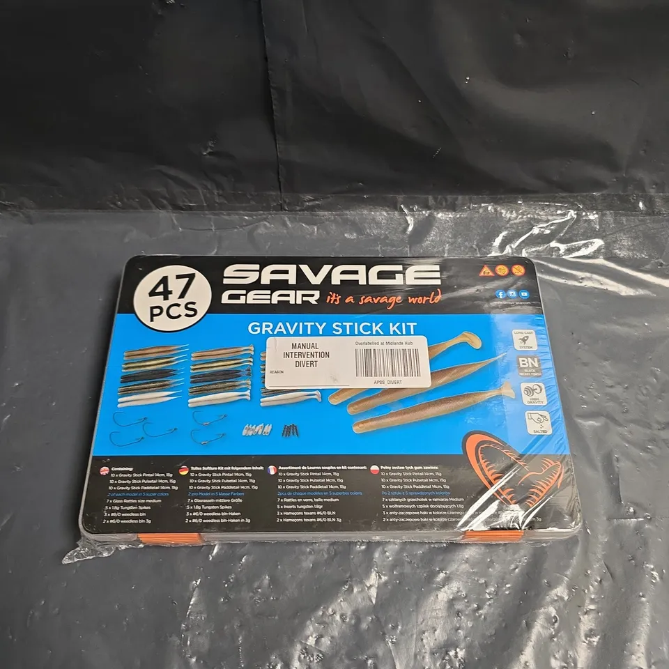 SAVAGE GEAR GRAVITY STICK KIT – 47 PCS FISHING LURE SET