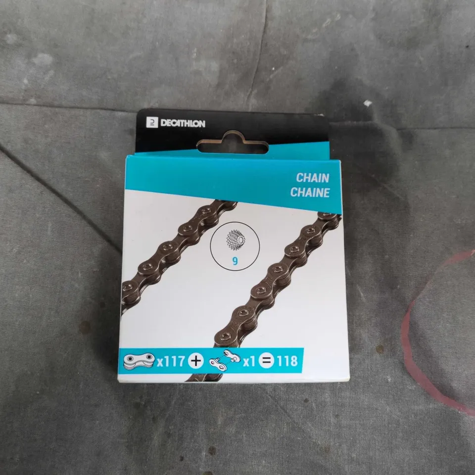 Decathlon Bicycle Chain – 118 links (in box)