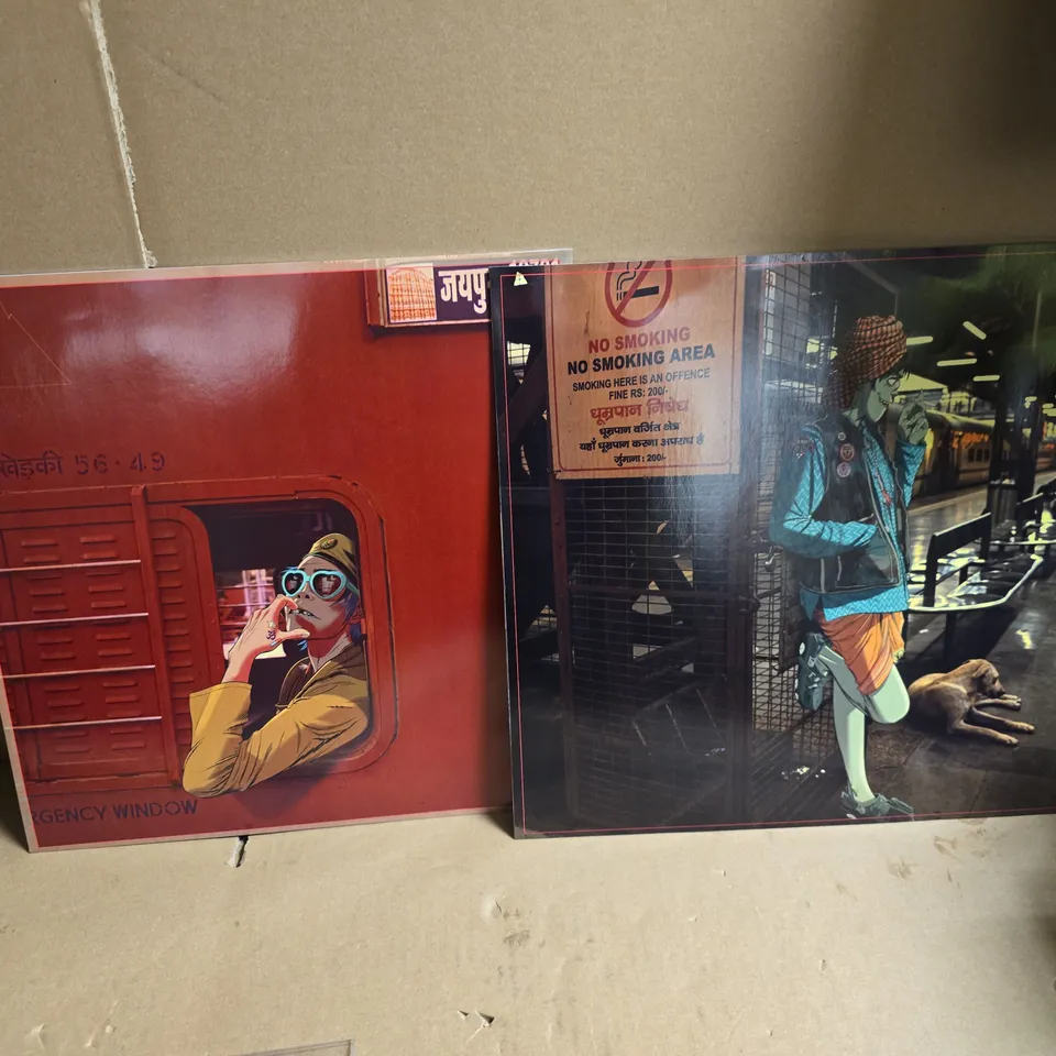 COLLECTABLE GORILLAZ DOUBLE VINYL THE MOUNTAIN 