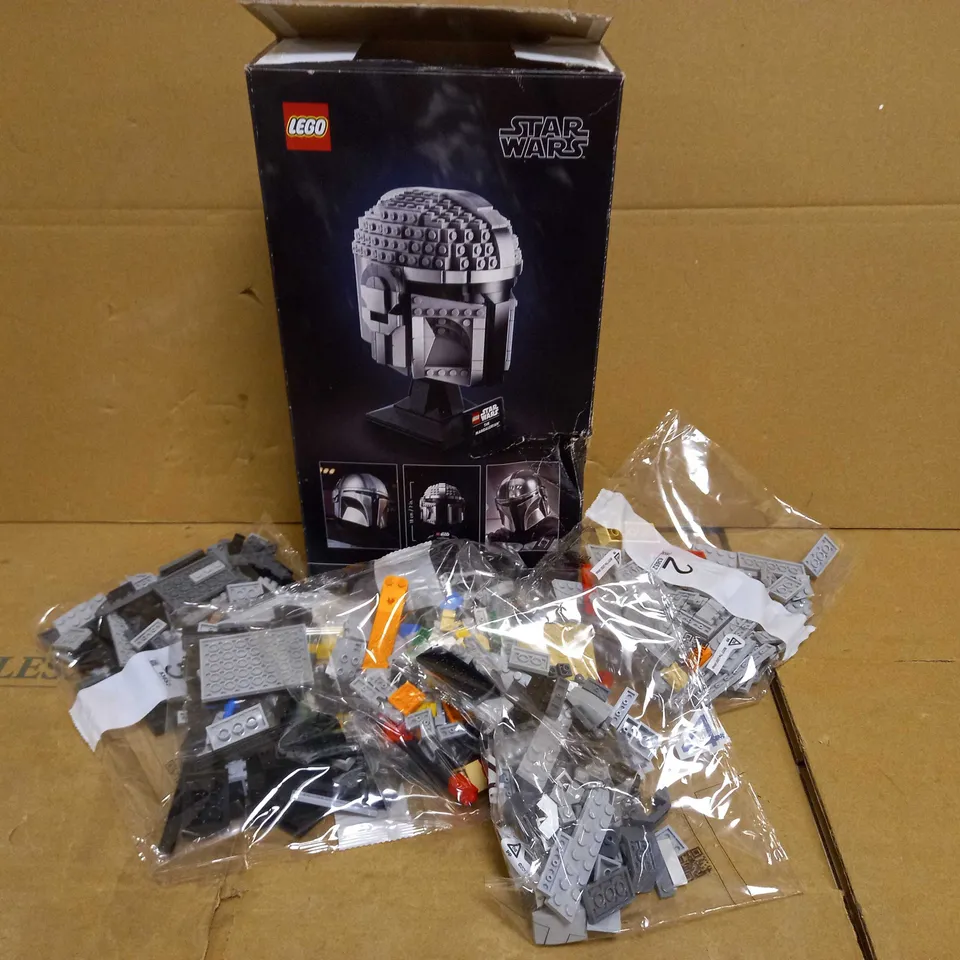 LEGO STAR WARS THE MANDALORIAN HELMET RRP £70