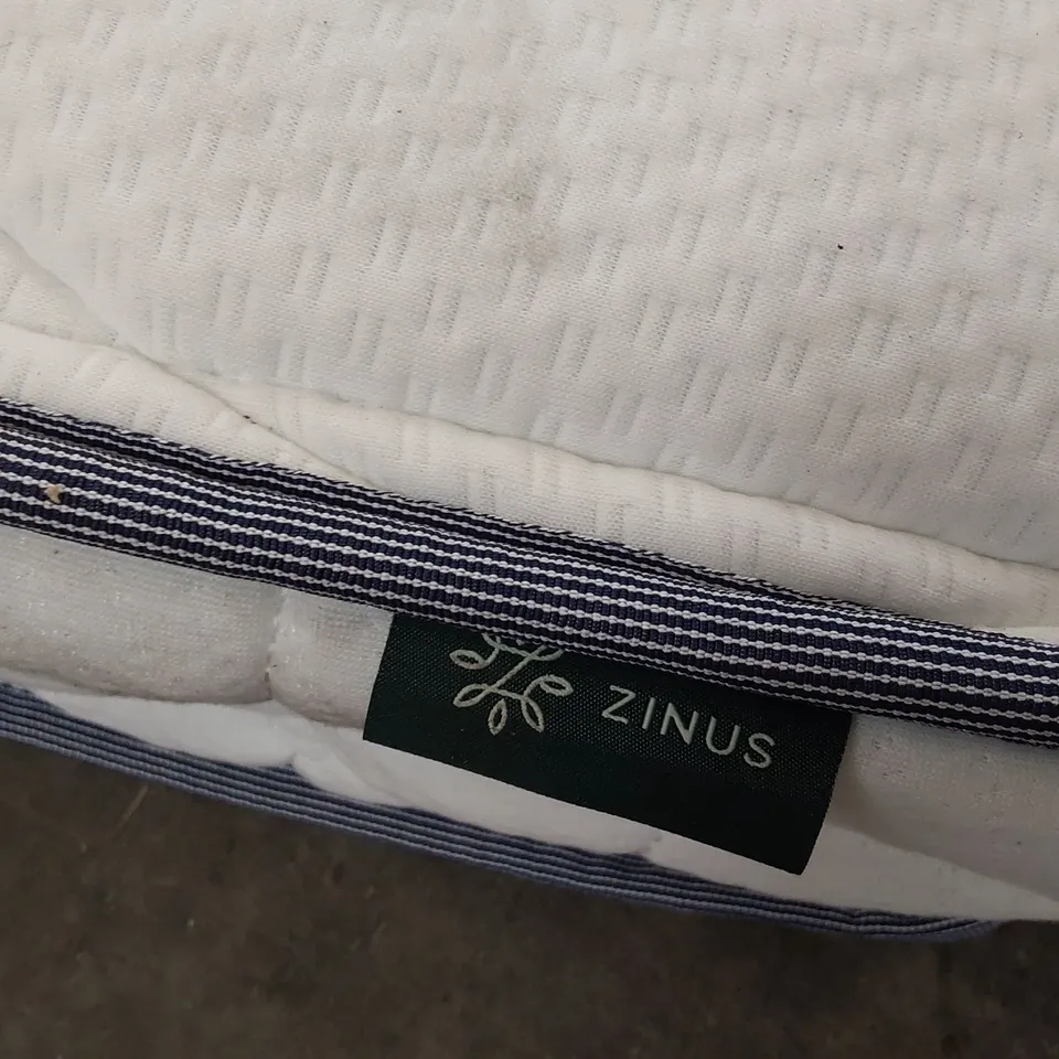 BAGGED ZINUS MEMORY FOAM 4'6" DOUBLE MATTRESS 