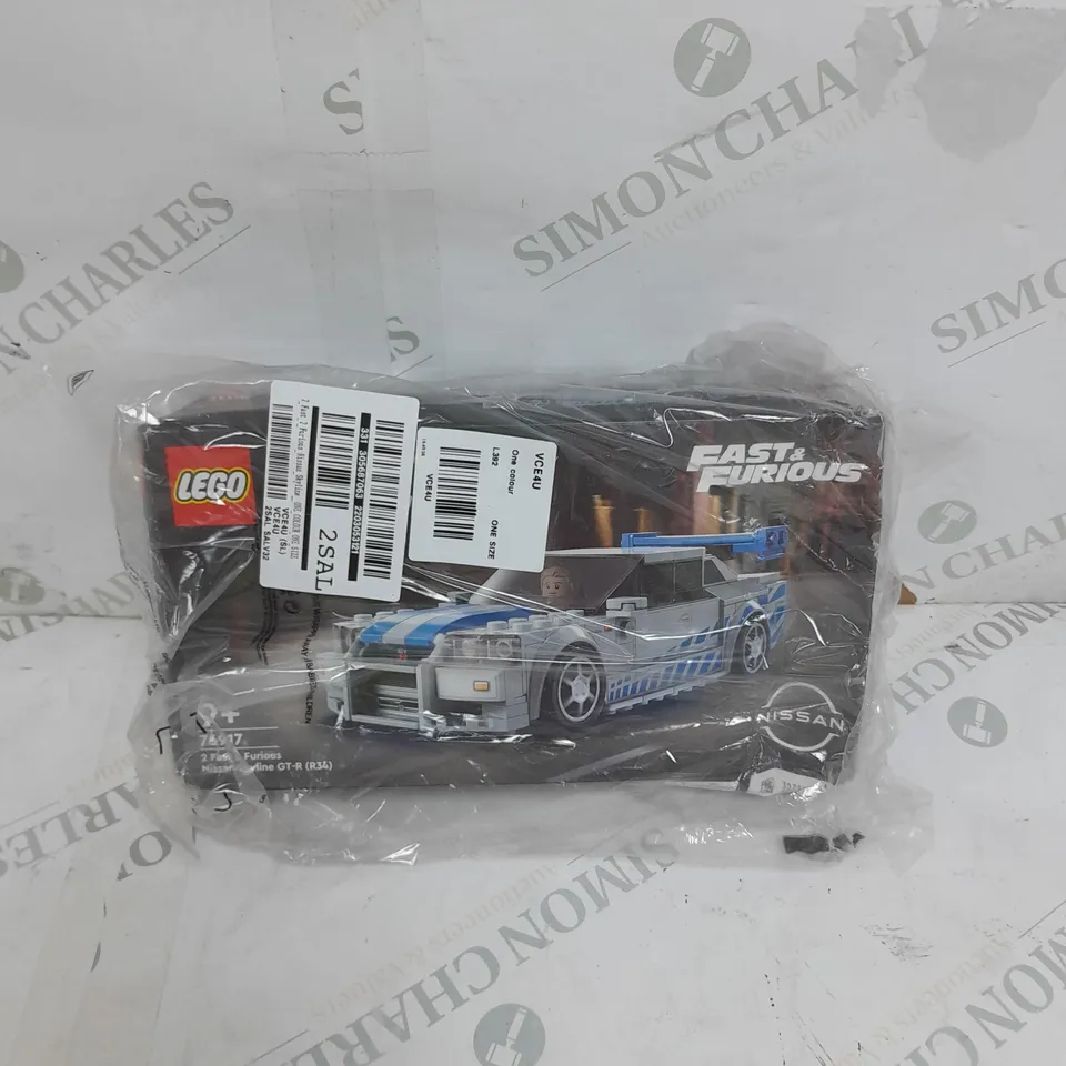 BOXED LEGO SPEED CHAMPIONS 2 FAST 2 FURIOUS NISSAN SKYLINE 76917