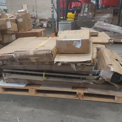 PALLET CONTAINING A LARGE QUANTITY OF ASSORTED FURNITURE PARTS ECT