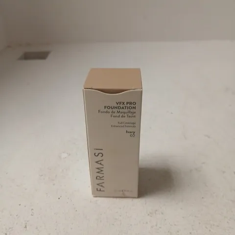 FARMASI VFX PRO FOUNDATION IVORY 02 – FULL COVERAGE FOUNDATION