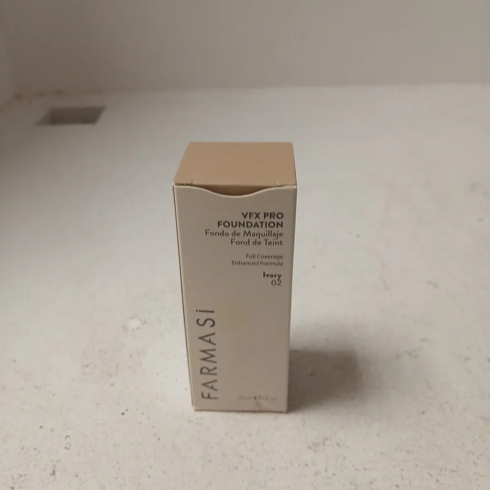 FARMASI VFX PRO FOUNDATION IVORY 02 – FULL COVERAGE FOUNDATION
