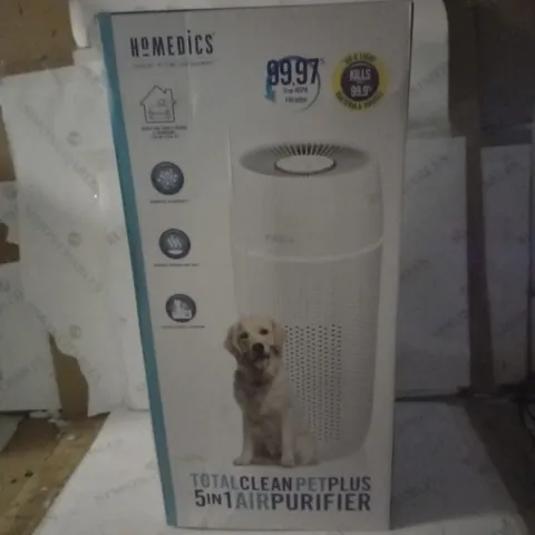 BRAND NEW BOXED HOMEDICS TOTAL CLEAN PET PLUS AIR PURIFIER 