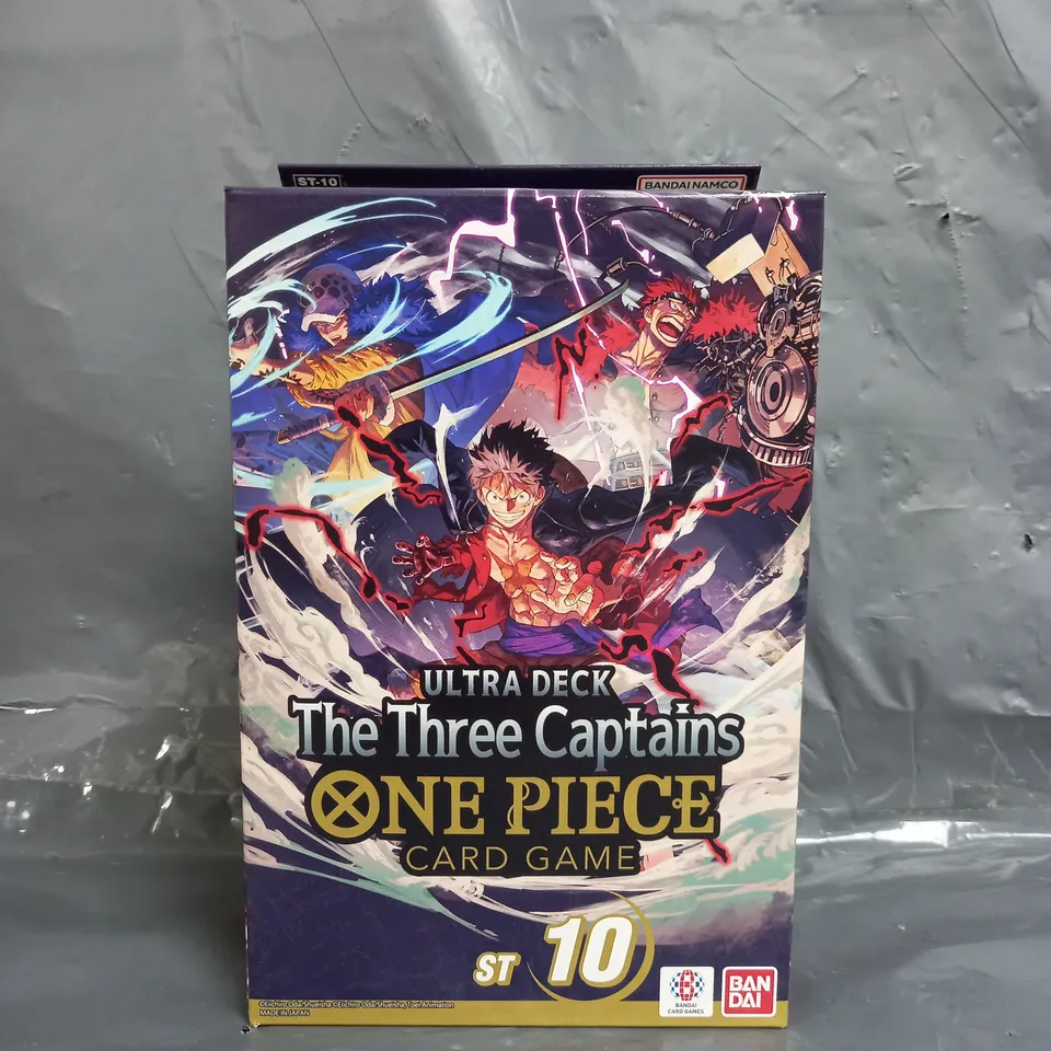ULTRA DECK THE THREE CAPTAINS - ONE PIECE CARD GAME