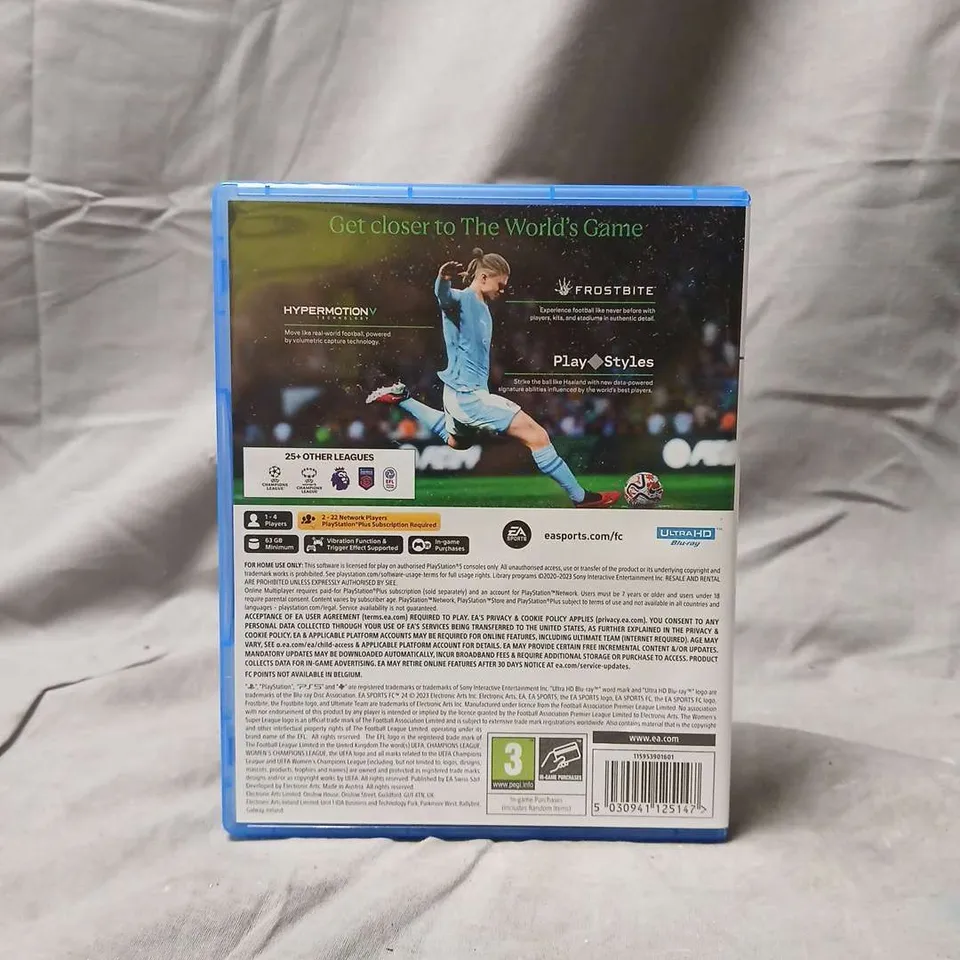 EA SPORTS FC24 – PLAYSTATION 5 GAME DISC