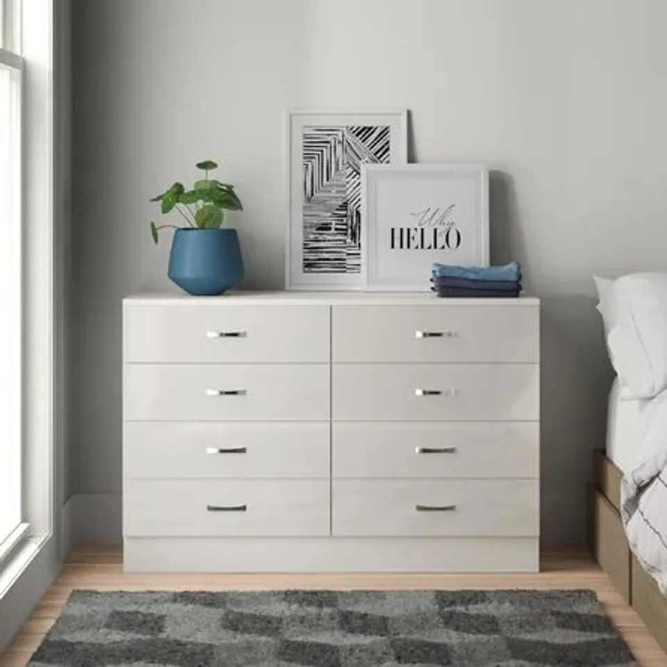 BOXED CHILTON 8 DRAWER 80W CM (BOX 2 OF 2 ONLY)