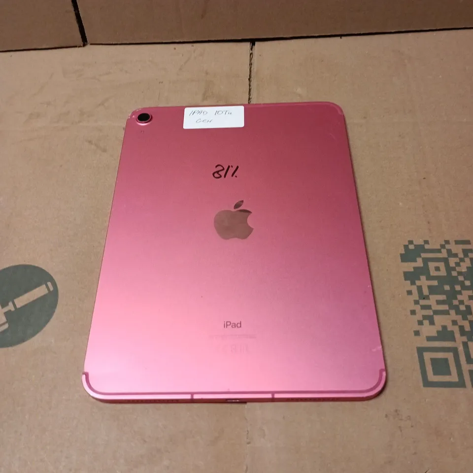 APPLE IPAD A2757 PINK