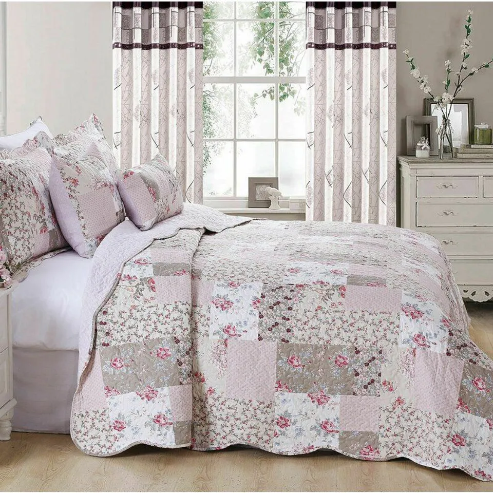 MASSASOIT BEDSPREAD SET WITH PILLOW SHAM