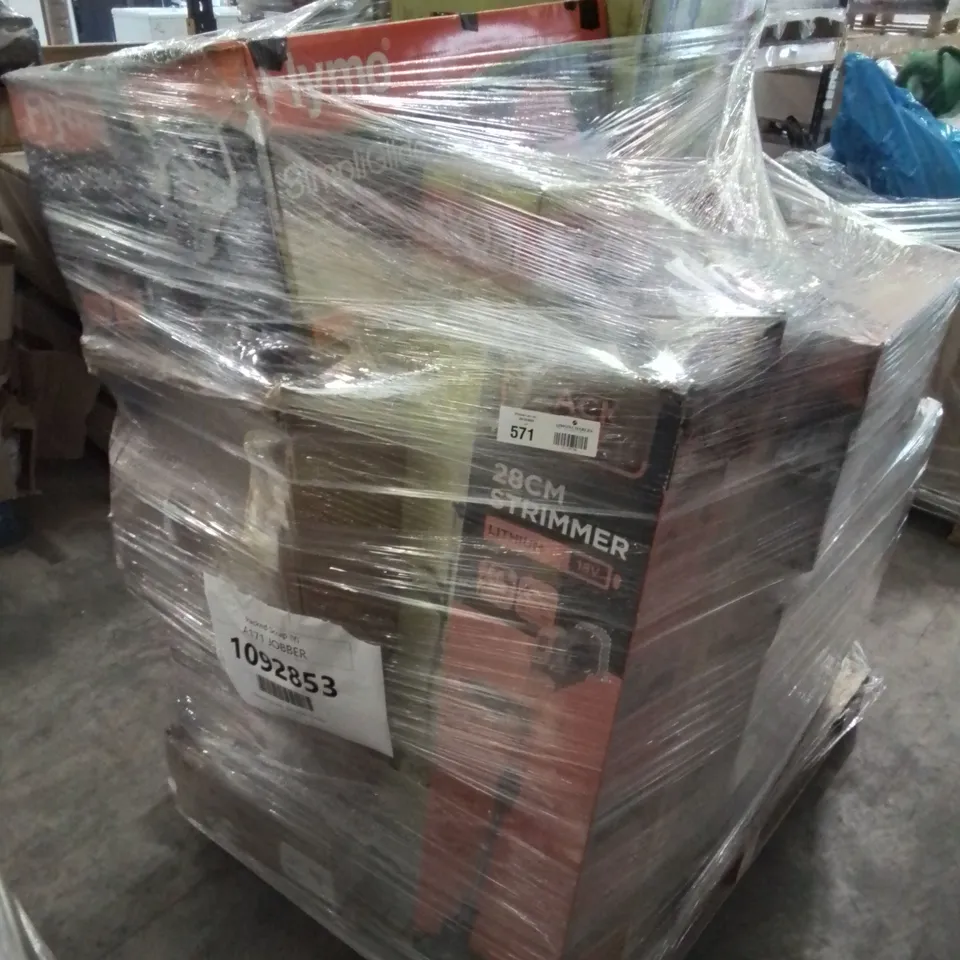 PALLET OF APPROXIMATELY 16 UNPROCESSED RAW RETURN HOUSEHOLD AND ELECTRICAL GOODS TO INCLUDE;