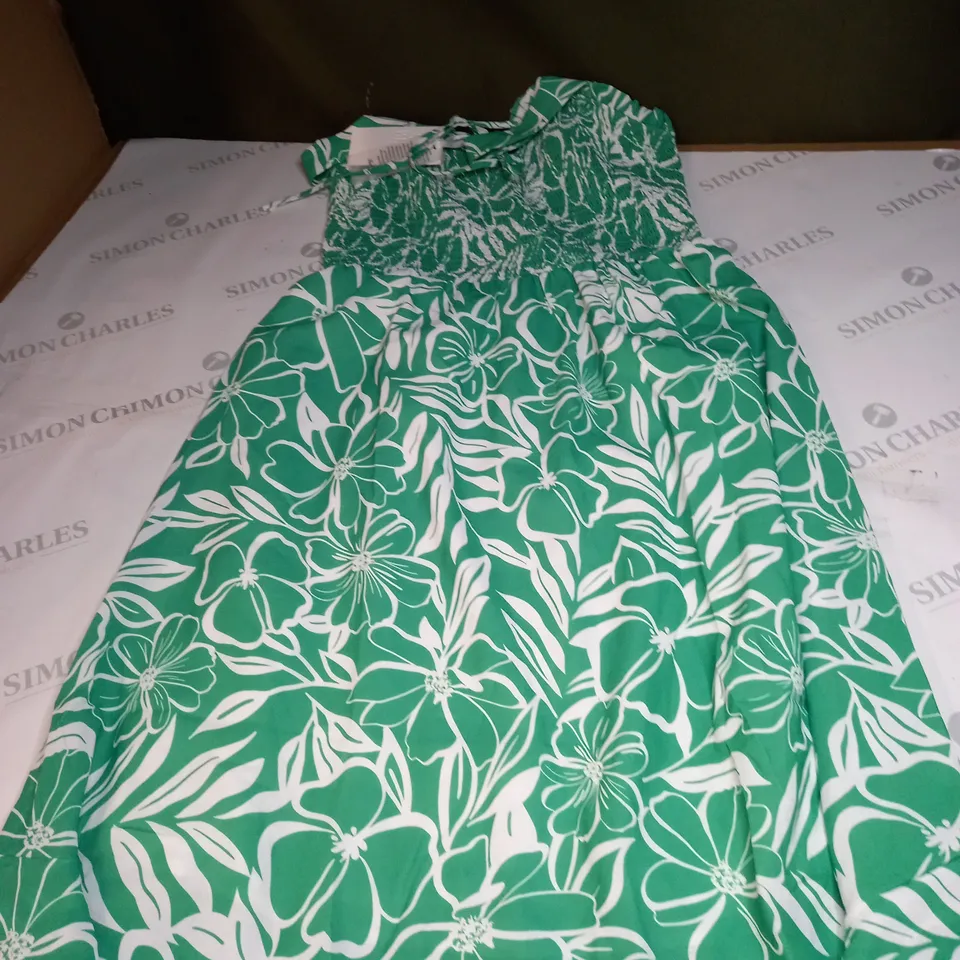 GRACE KARIN FLORAL PATTERN DRESS SIZE M