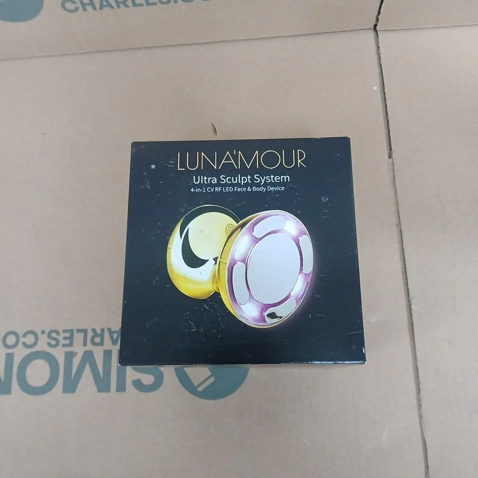 LUNAMOUR ULTRA SCULPT SYSTEM – 4-IN-1 RF LED FACE & BODY DEVICE