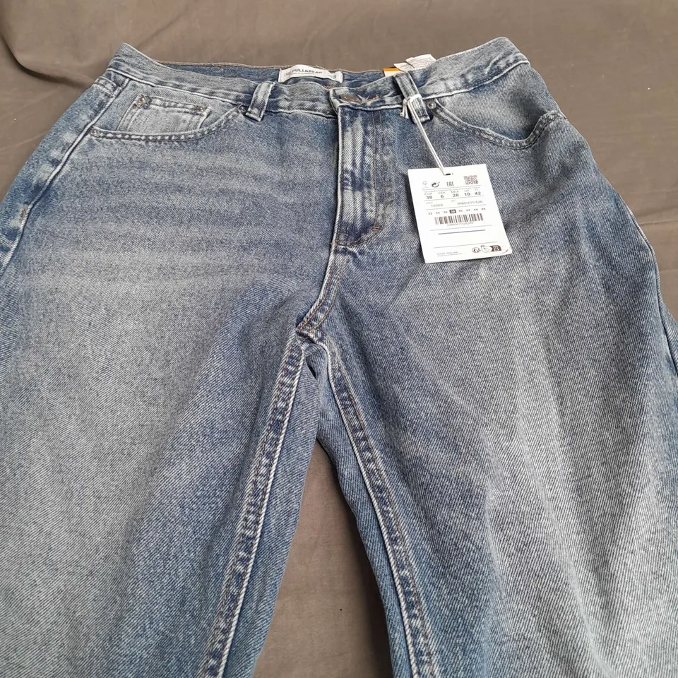 PULL & BEAR MOM HIGH RISE JEANS - EUR 38