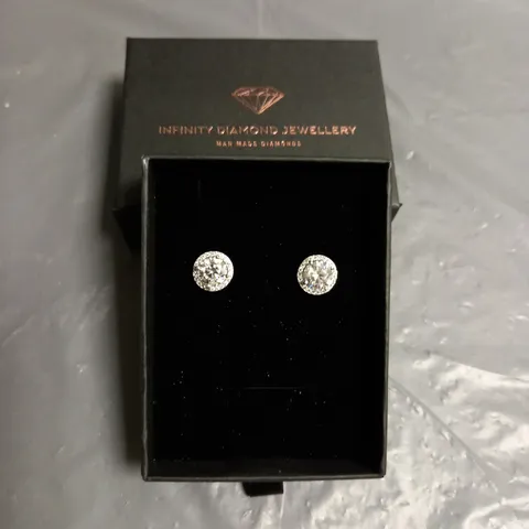INFINITY DIAMOND JEWELLERY MAN MADE DIAMOND EARRINGS