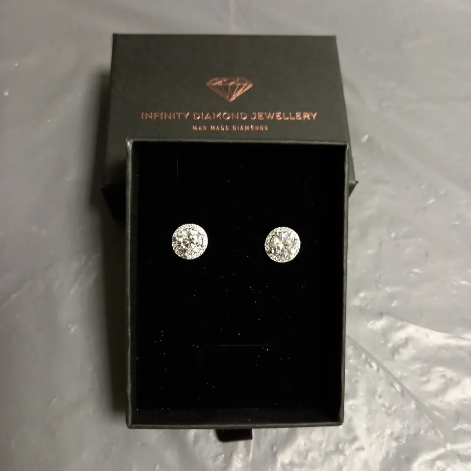 INFINITY DIAMOND JEWELLERY MAN MADE DIAMOND EARRINGS