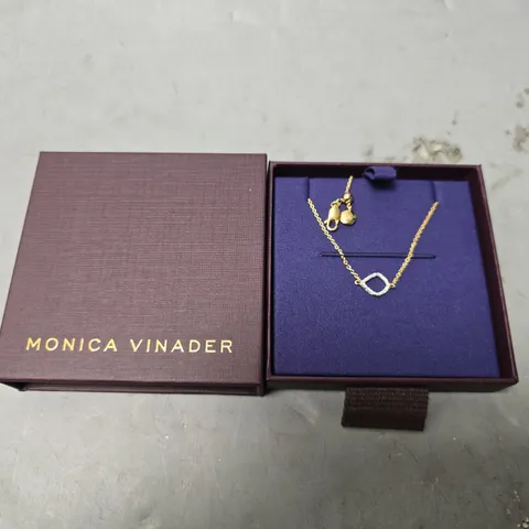 BOXED MONICA VINADER GOLDEN BANGLE 