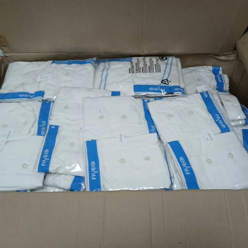 APPROXIMATELY 80 PACKS OF FIVE G WHITE MEDIUM BOXERS - COLLECTION ONLY 