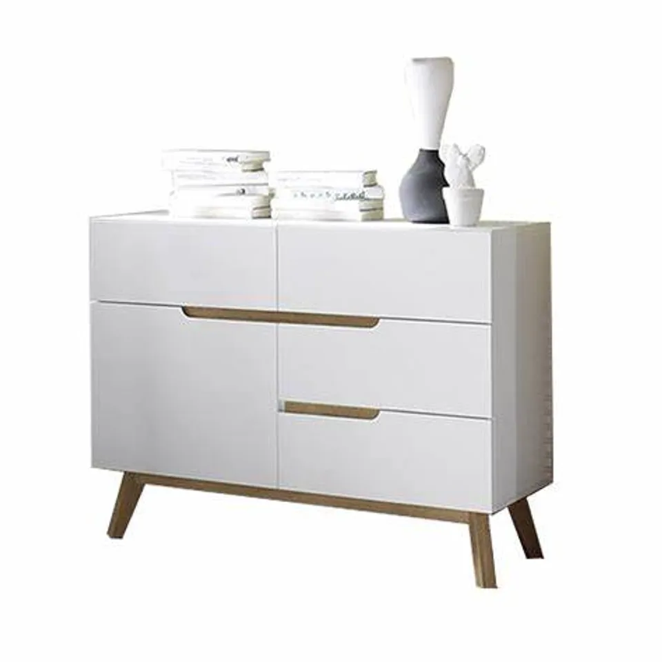 BOXED INNO TREND CERVO MATT WHITE SIDEBOARD (1 BOX)