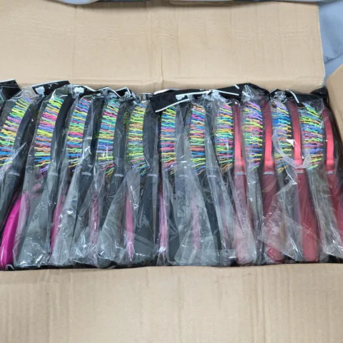 BOX OF APPROXIMATELY 40 ASSORTED HAIRBRUSHES