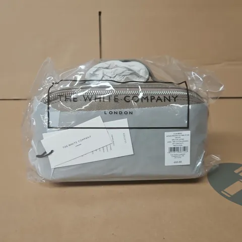 BAGGED THE WHITE COMPANY SAFFIANO MINI FOLD OUT MAKE UP CASE IN HOT CHOCOLATE