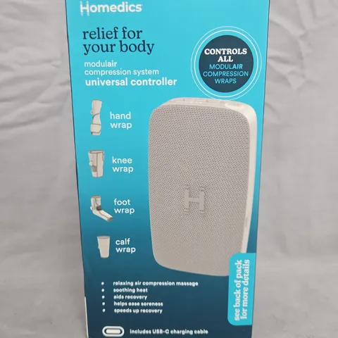 BOXED HOMEDICS MODULAIR COMPRESSION SYSTEM UNIVERSAL CONTROLLER SR-CMX10-GT