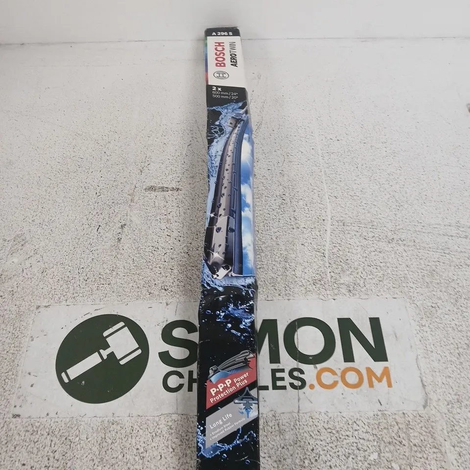 BOSCH AEROTWIN WINDSCREEN WIPER BLADES – 2X (600MM/24", 500MM/20")