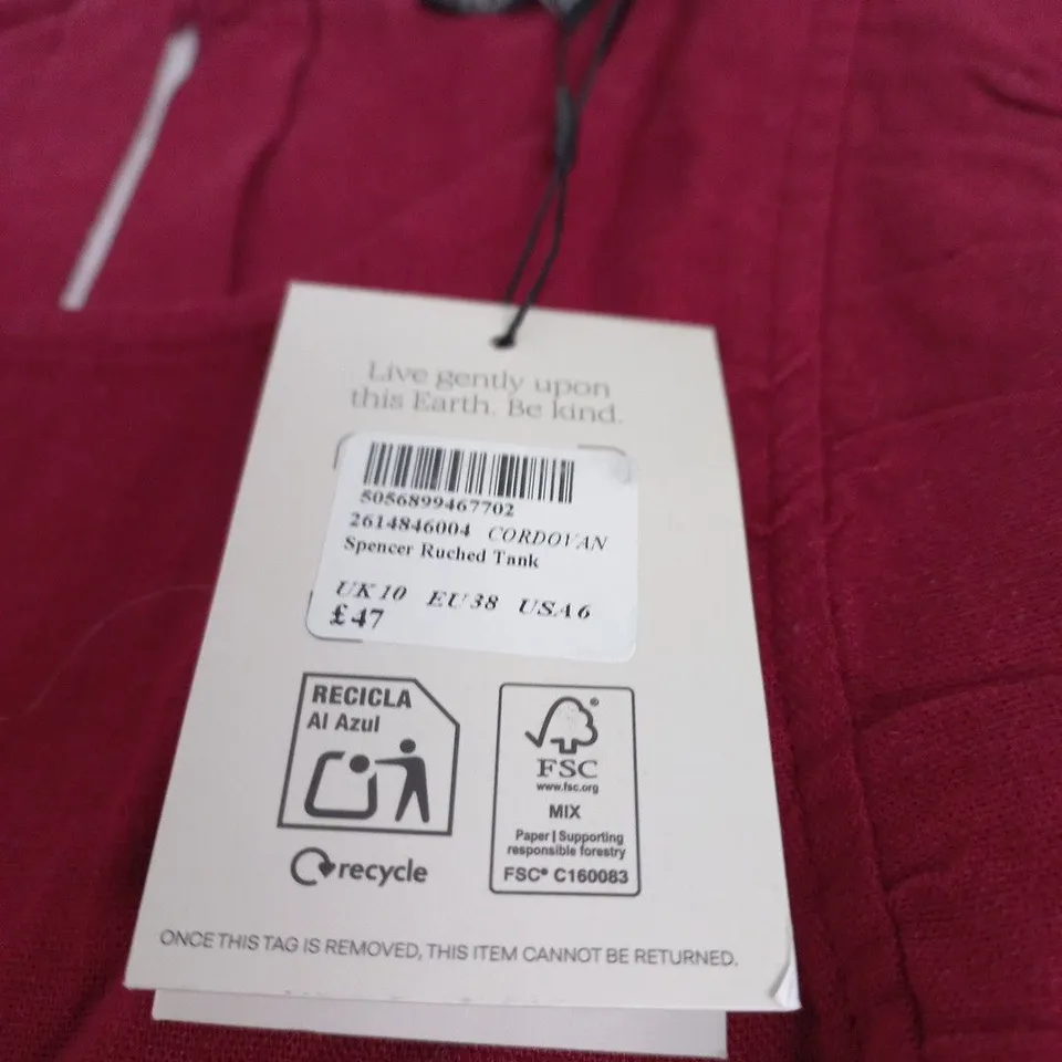 NOBODY'S CHILD MAGENTA DRESS – UK 10 (EU 38, US 46)