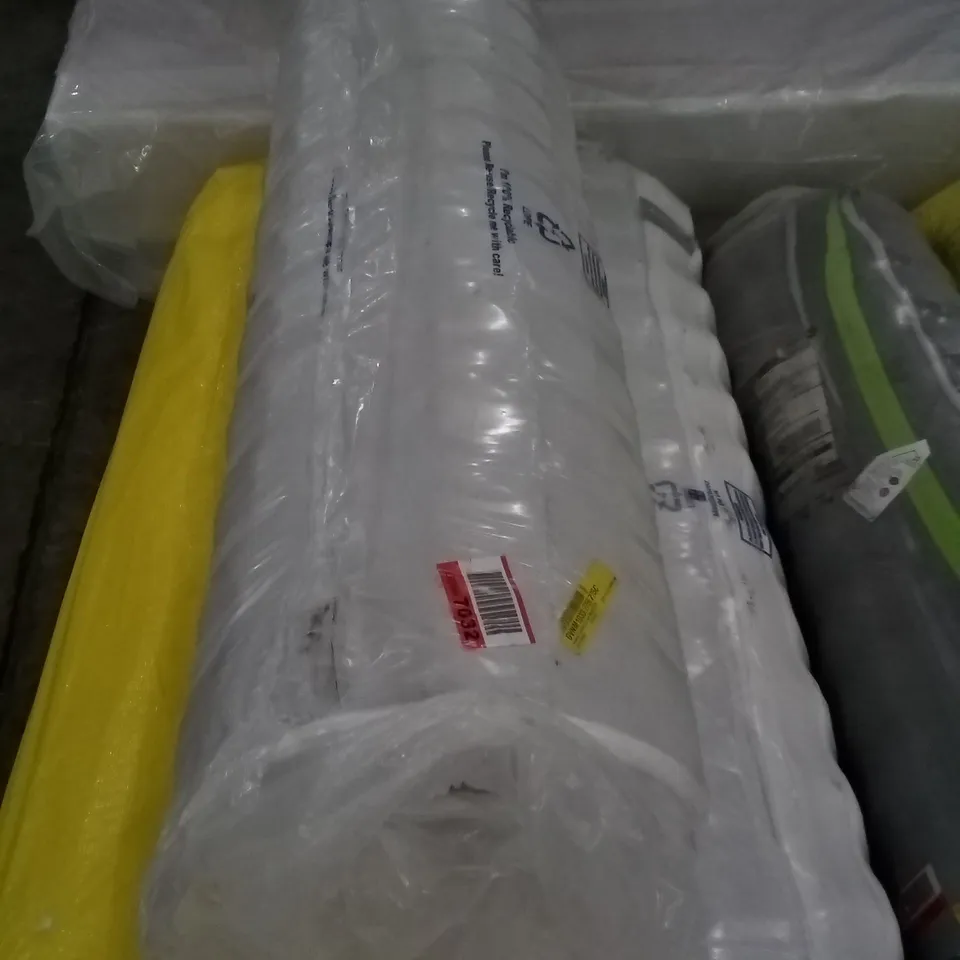 QUALITY BAGGED ROLLED 4' SMALL DOUBLE SERENITY HYBRID COIL AND MEMORY FOAM MATTRESS