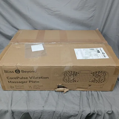 BOXED BLISS & BEYOND COREPULSE VIBRATION MASSAGER PLATE