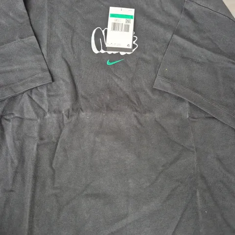 NIKE LOOSE FIT CREW NECK T-SHIRT IN BLACK SIZE XL